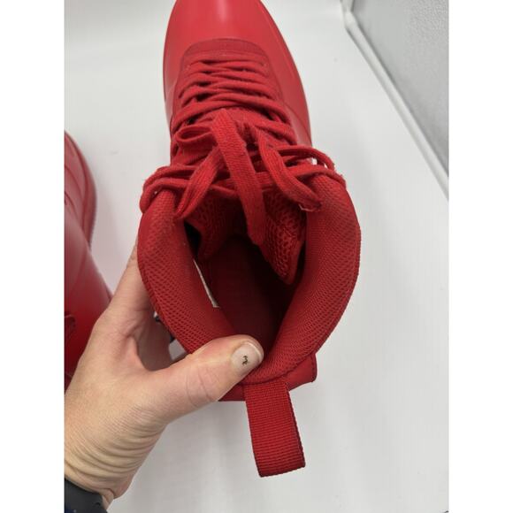 Size 9 - Nike Air Force 1 Foamposite Red - Picture 3 of 7